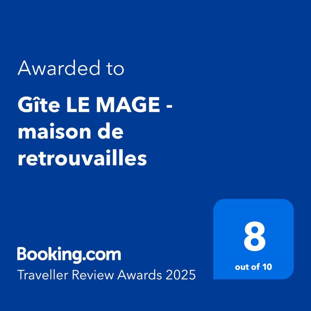Gite Le Mage - Maison De Retrouvailles Saint-Marcel  ภายนอก รูปภาพ